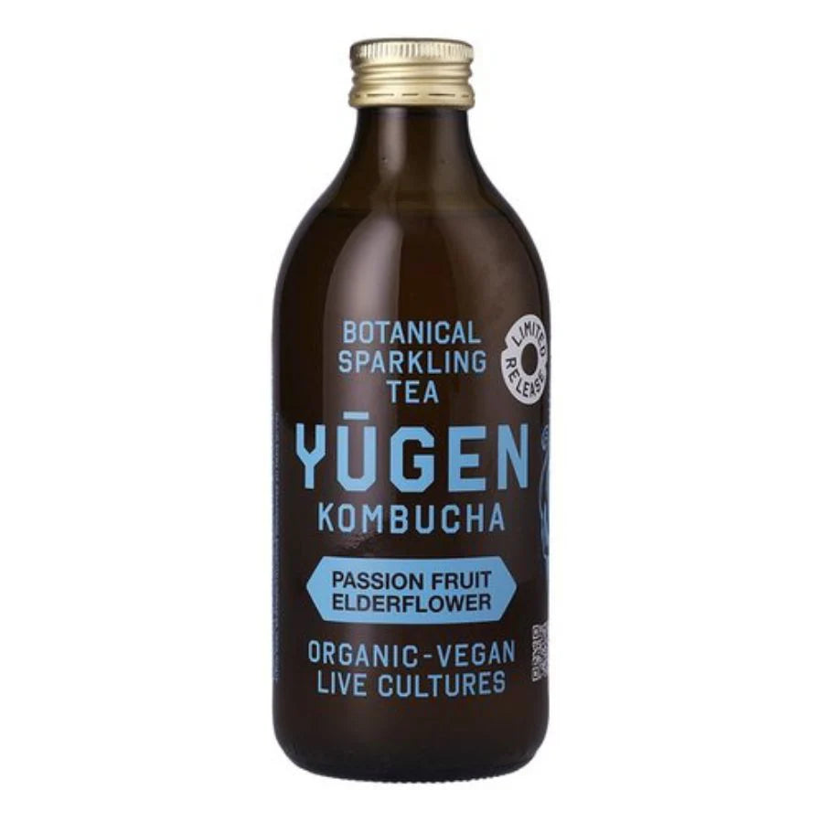 Yugen Kombucha Passievrucht Vlierbloesem (325ml)
